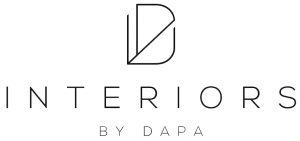 Interiors by Dapa white logo